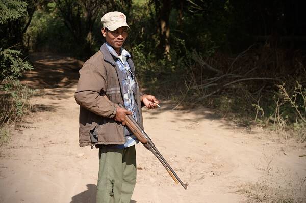 Охота в Бирме
