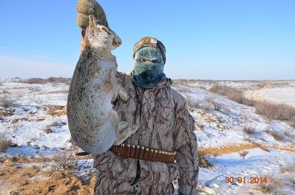 Охота в Астрахани зимой