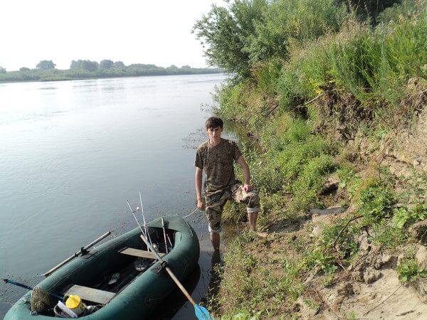 Рыбалка на реке Иртыш
