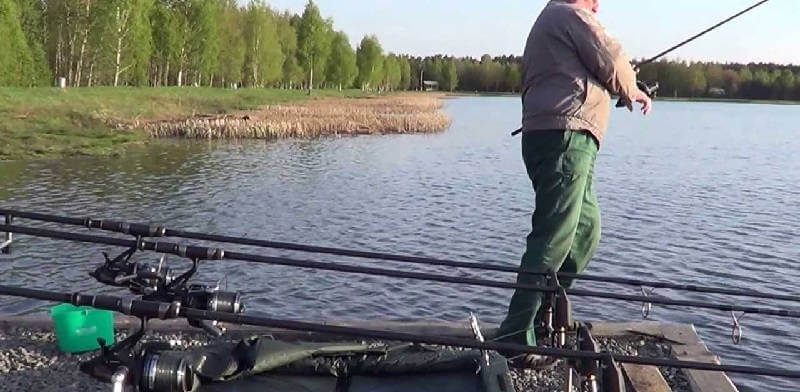 Рыбалка на озере Новое
