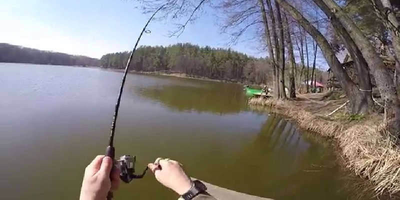 Рыбалка на озере Трофейное