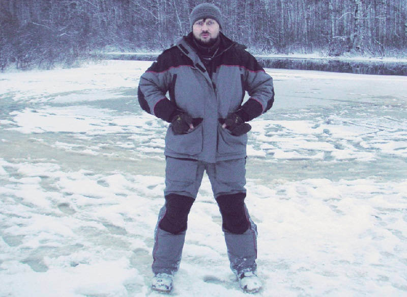 Зимний костюм для рыболовов