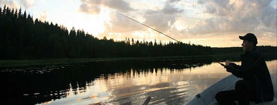 Видео рыбалки летом в вечернее время