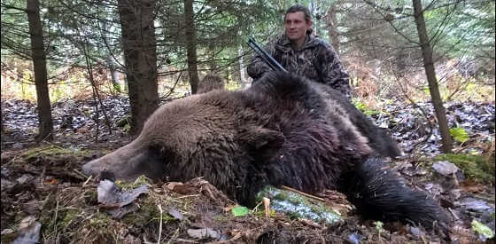 Охота на медведя на Урале