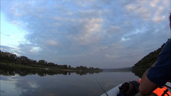 Июльская рыбалка на Оке видео