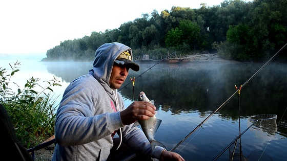 Ловля белой рыбы на реке Десна