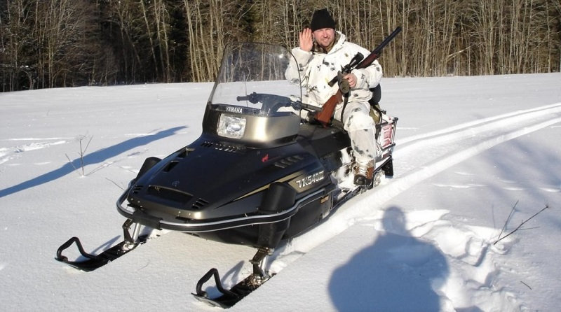 Снегоход Yamaha для охоты