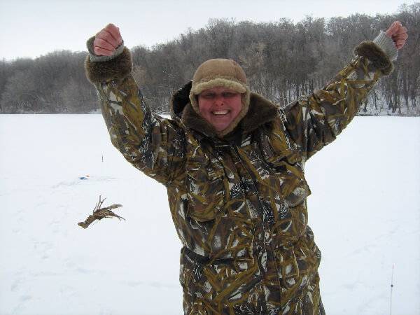 Ловля раков зимой