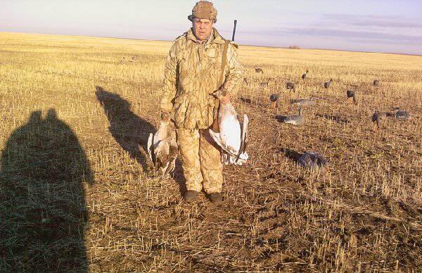 охота на гуся в казахстане