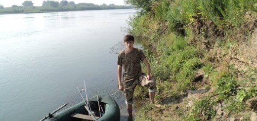 Рыбалка на реке Иртыш