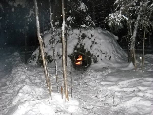 Ночлег в лесу