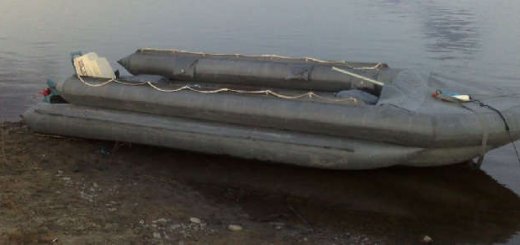 Надувная лодка СНЛ-8 из ПВХ для рыбалки