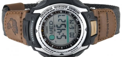 Часы для рыболова Casio PATHFINDER Fishing