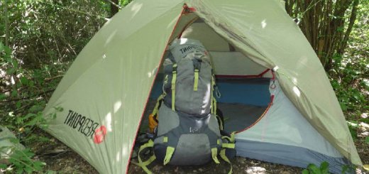 Рюкзак и палатка