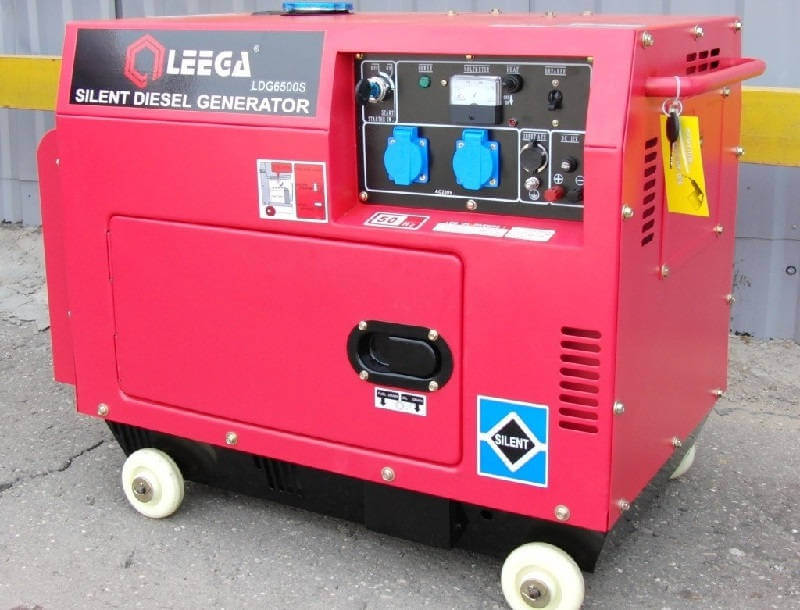 Дизельный генератор leega LDG 6500S