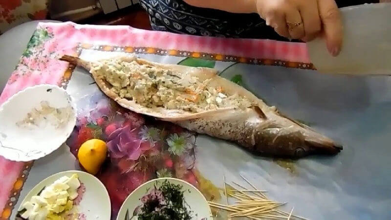 Фаршированная щука
