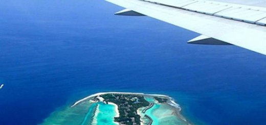 Время полета до Мальдив