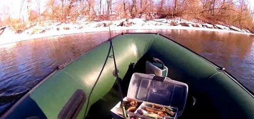 Ловля щуки зимой с лодки видео