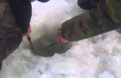 Рыбалка на Оке в январе видео