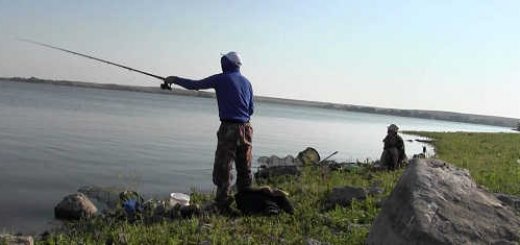 Летняя рыбалка на реке Урал видео