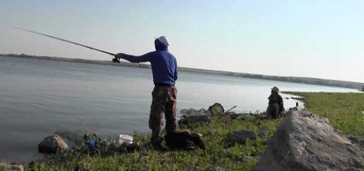 Летняя рыбалка на реке Урал видео