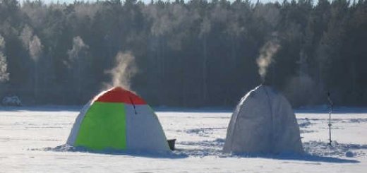 Ловля подлещика зимой в палатке