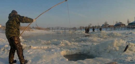 Рыбалка в глухозимье видео