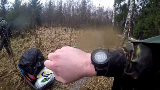 Весенняя охота на гусей на болоте видео