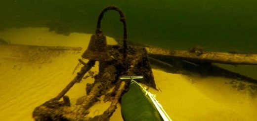 Подводная охота: затонувшие корабли видео