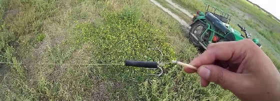 Приспособление для доставания подбитых видео