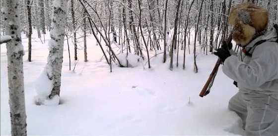 Охота на боровую дичь на лунках видео