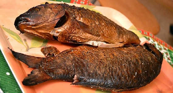 Рецепт копчения карпа