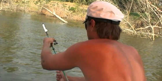 Рыбалка на кольцо видео