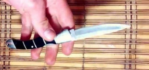 Как заточить нож до остроты бритвы