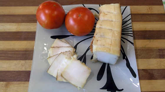 Сало холодного копчения