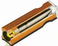 Безгильзовый патрон 4.73x33