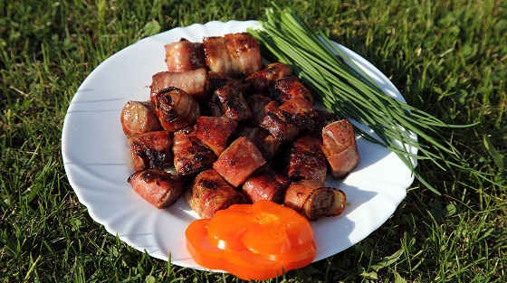 ШАШЛЫК ИЗ ПЕЧЕНИ