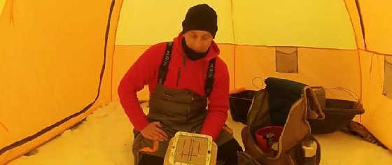 Обогрев палатки зимой