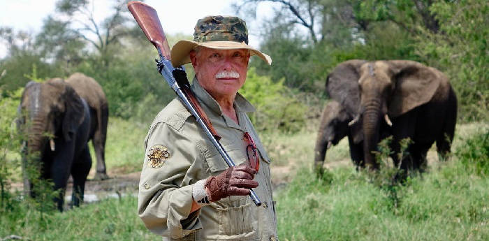 охота на слона и носорога
