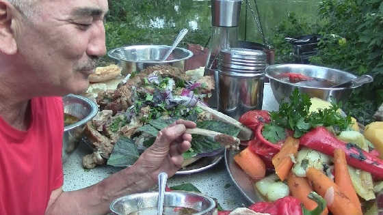 Каурма-шурпа узбекская