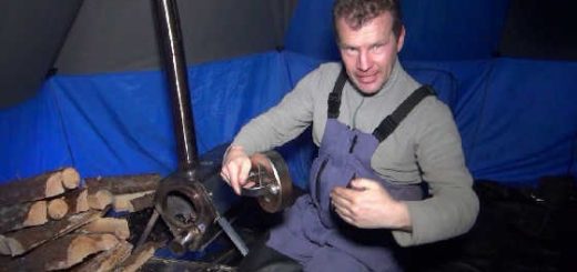 Экспедиционная печка для палатки