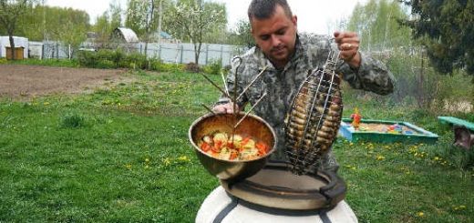 СКУМБРИЯ С ОВОЩАМИ В ТАНДЫРЕ