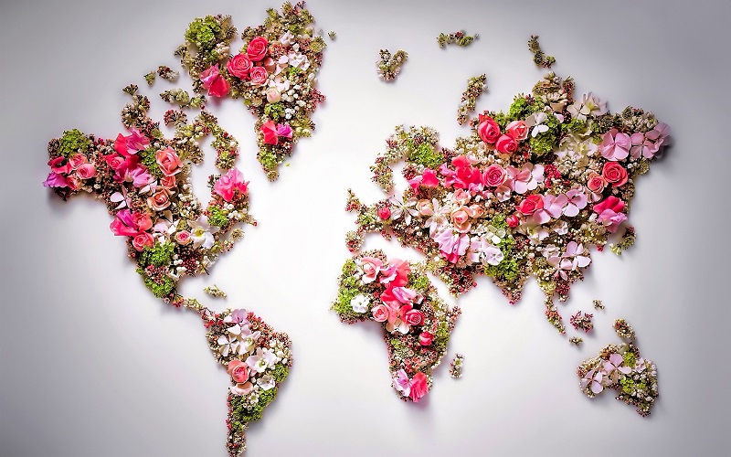 Доставка цветов по всему миру