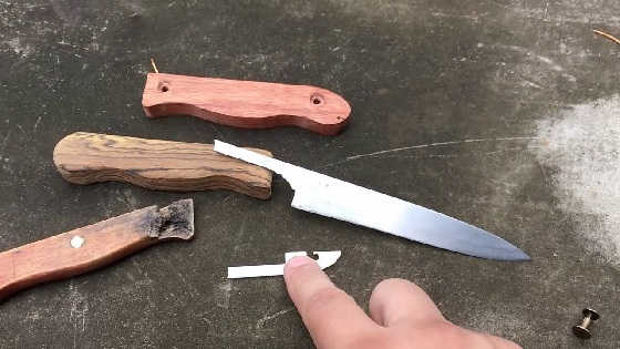 Ремонт кухонного ножа своими руками