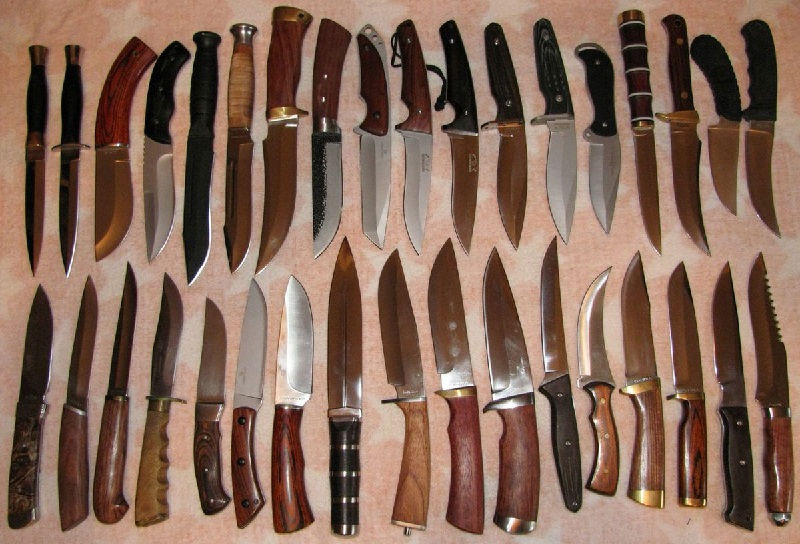 Ножи: история, разновидности