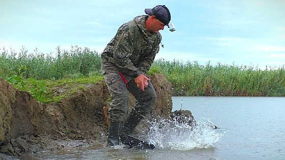 РЫБАЛКА НА ЗАКИДУШКИ в грозу и ливень