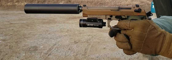 Beretta M9 A3 Suppressed