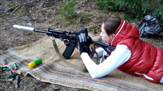 VEPR 12 AK Shotgun Suppressed