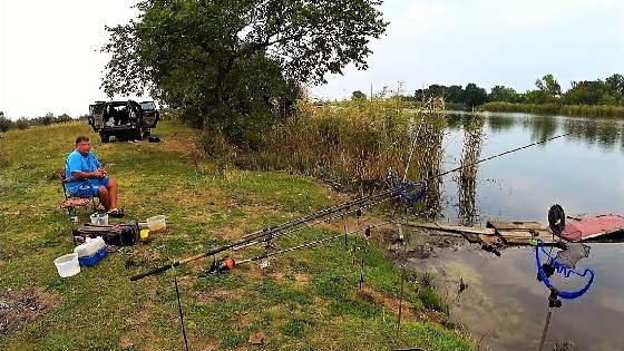 Летняя рыбалка на реке Дон