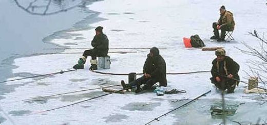Питание на зимней рыбалке